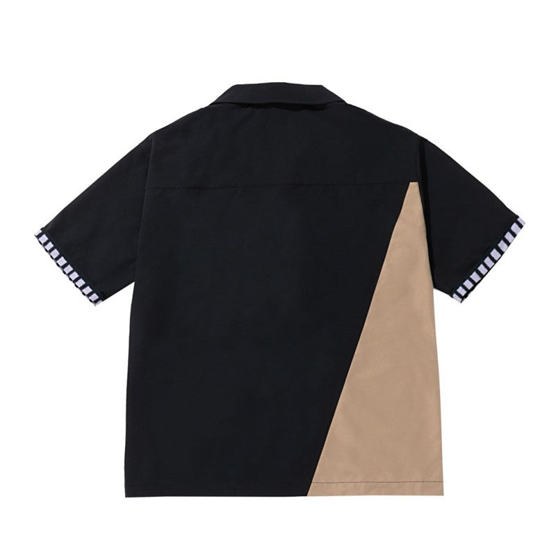 Men & Women Trendy Retro Desert Landscape Printing Short Sleeve